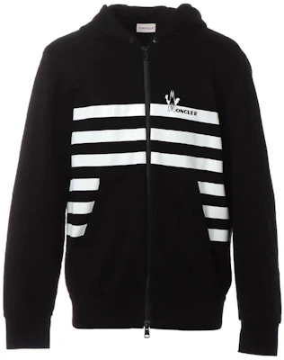Moncler Grenoble Jaket Hoodie Zip Hitam Logo Stripe. F10918G711108098U999 Order Moncler Grenoble Jaket Hoodie Zip Hitam Logo Stripe. F10918G711108098U999