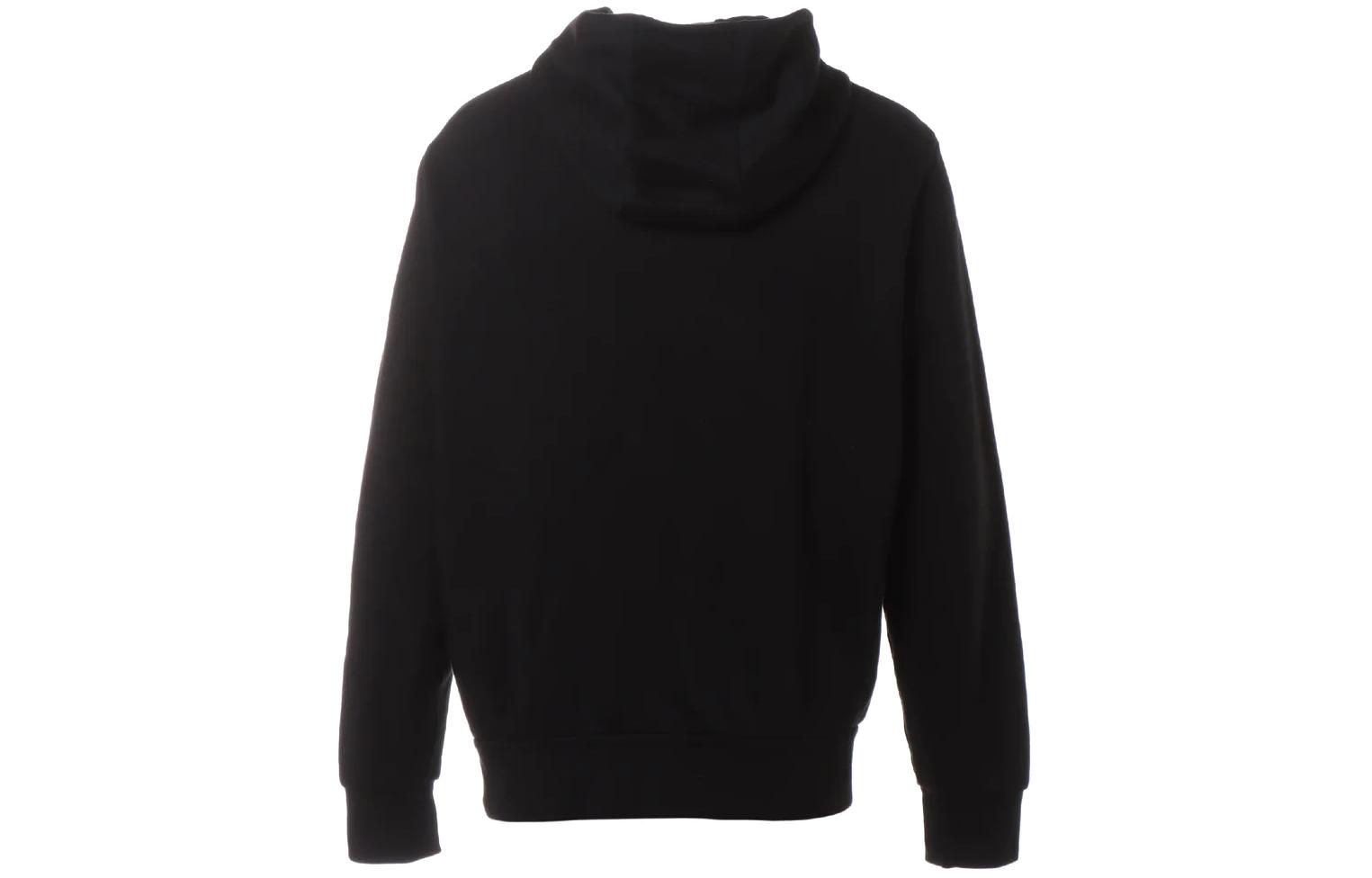 Lookbook Moncler Grenoble 黑色Logo條紋連帽拉鍊外套. F10918G711108098U999