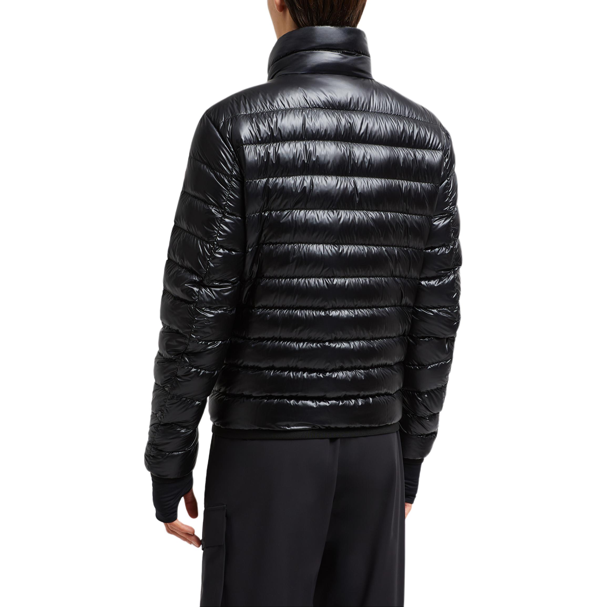 Moncler Grenoble  Black Short Logo Zip Puffer Jacket Long Sleeve. J20971A00048539YL999 圖 4