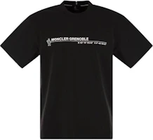 Moncler Grenoble Black Slim-Fit Crew Neck Logo T-Shirt. J20978C0000183927999 Moncler Grenoble Black Slim-Fit Crew Neck Logo T-Shirt. J20978C0000183927999