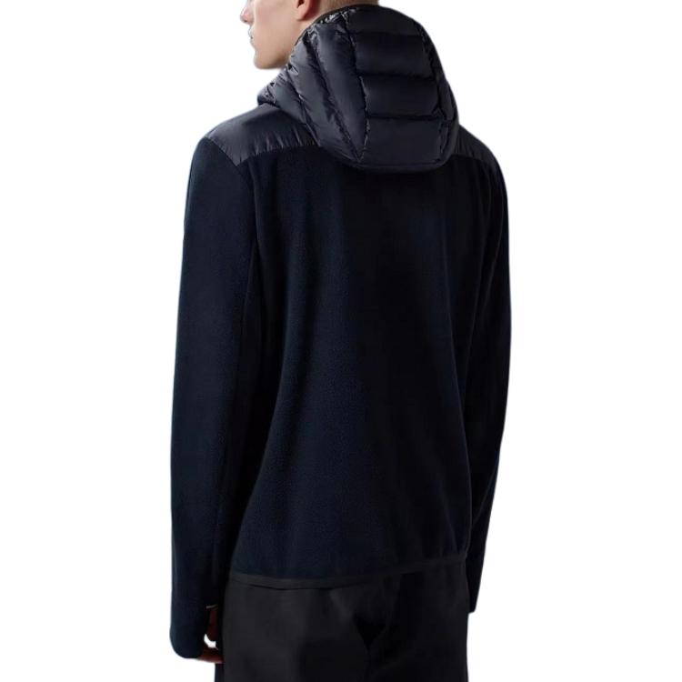 Moncler Grenoble  Blue Hooded Down Jacket with Alphanumeric Logo. 8G000358009377D 圖 5