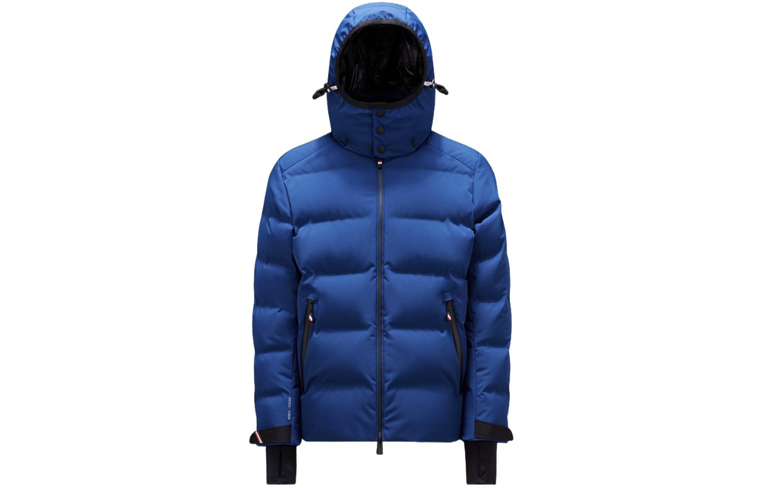Moncler Grenoble  Blue Loose-Fit Puffer Jacket with Logo Hoodie. I20971A0004453066751