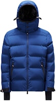 Moncler Grenoble Blue Loose-Fit Puffer Jacket with Logo Hoodie. I20971A0004453066751 Moncler Grenoble Blue Loose-Fit Puffer Jacket with Logo Hoodie. I20971A0004453066751