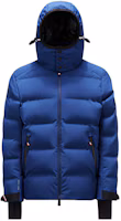 Order Moncler Grenoble Blue Loose-Fit Puffer Jacket with Logo Hoodie. I20971A0004453066751