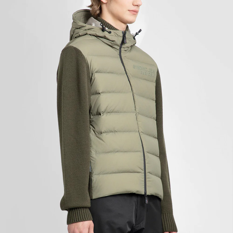 Moncler Grenoble  Colorblock Hooded Down Jacket Green 9B00003M1122886 圖 3