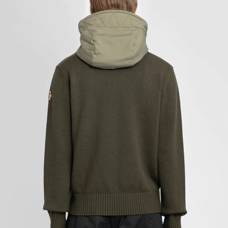 Moncler Grenoble  Colorblock Hooded Down Jacket Green 9B00003M1122886 圖 4