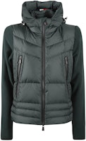 Moncler Grenoble Green Hooded Zip-Up Down Jacket. 8G0003380093864 Moncler Grenoble Green Hooded Zip-Up Down Jacket. 8G0003380093864