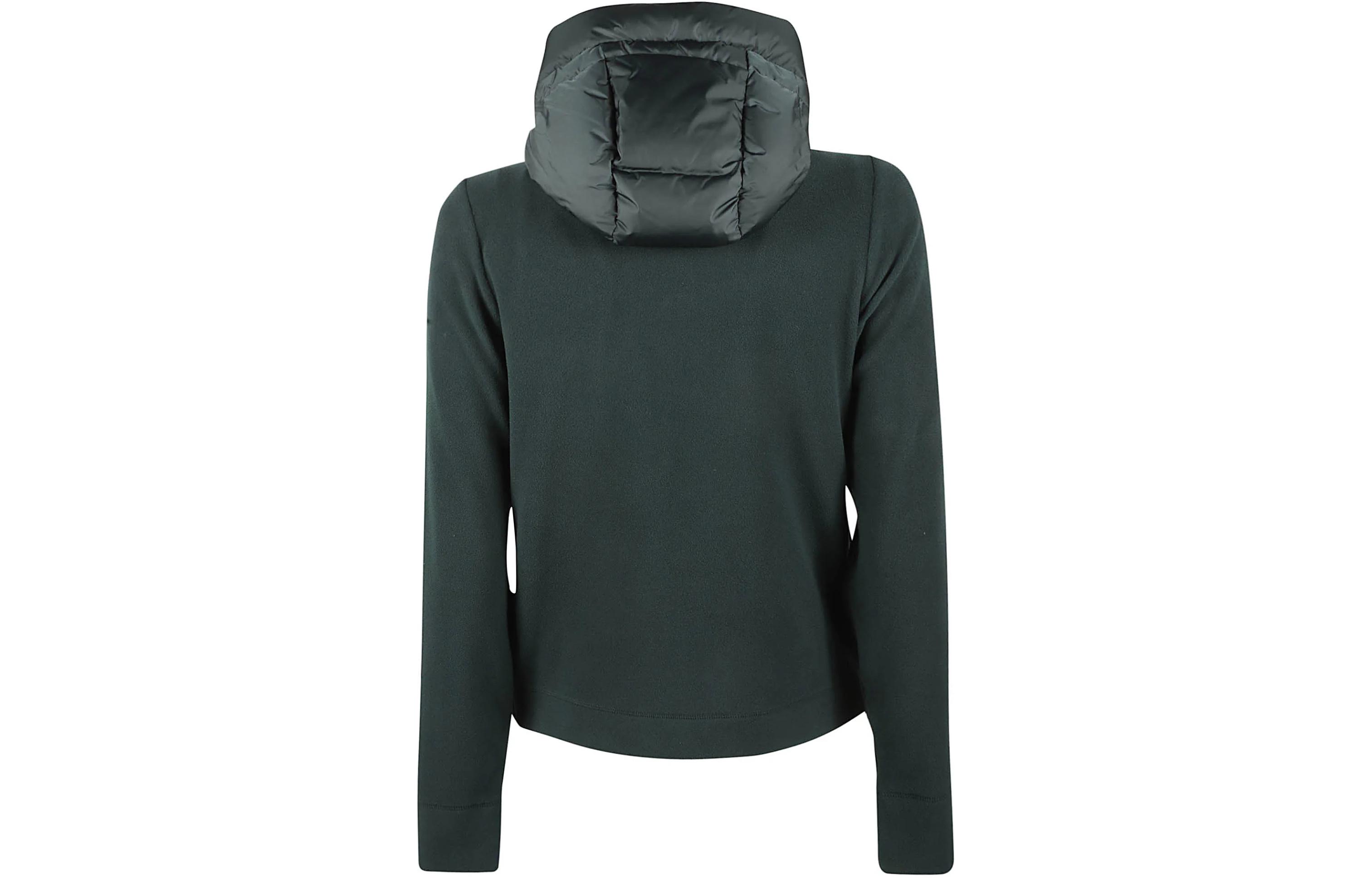 Lookbook Chaqueta Verde con Capucha y Cremallera Moncler Grenoble. 8G0003380093864