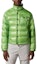 Shop Moncler Grenoble Green Single-Breasted Down Jacket with Stand Collar. I20971A00007539YL86R