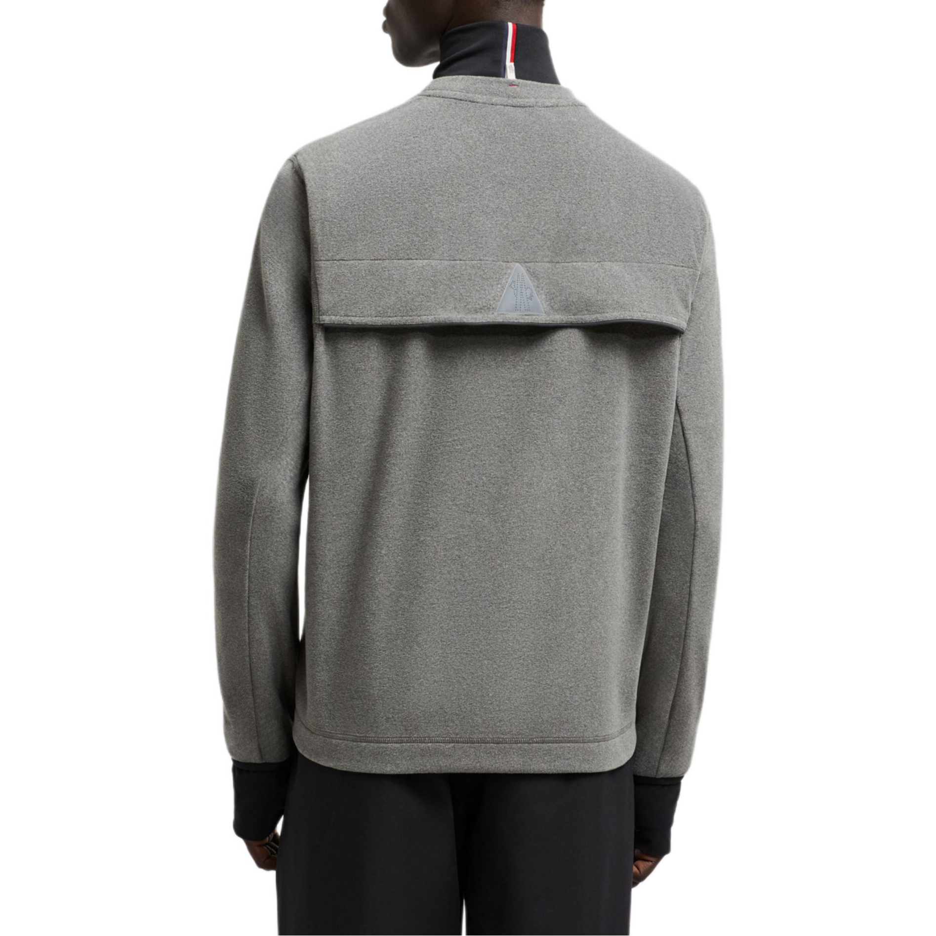 Moncler Grenoble  Grey Logo Print Crewneck Long Sleeve Sweatshirt. J20978G00002899ZX93B 圖 5