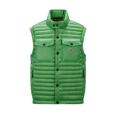 Moncler Grenoble Lightweight Down Vest Bright Green I10971A00012595B186U