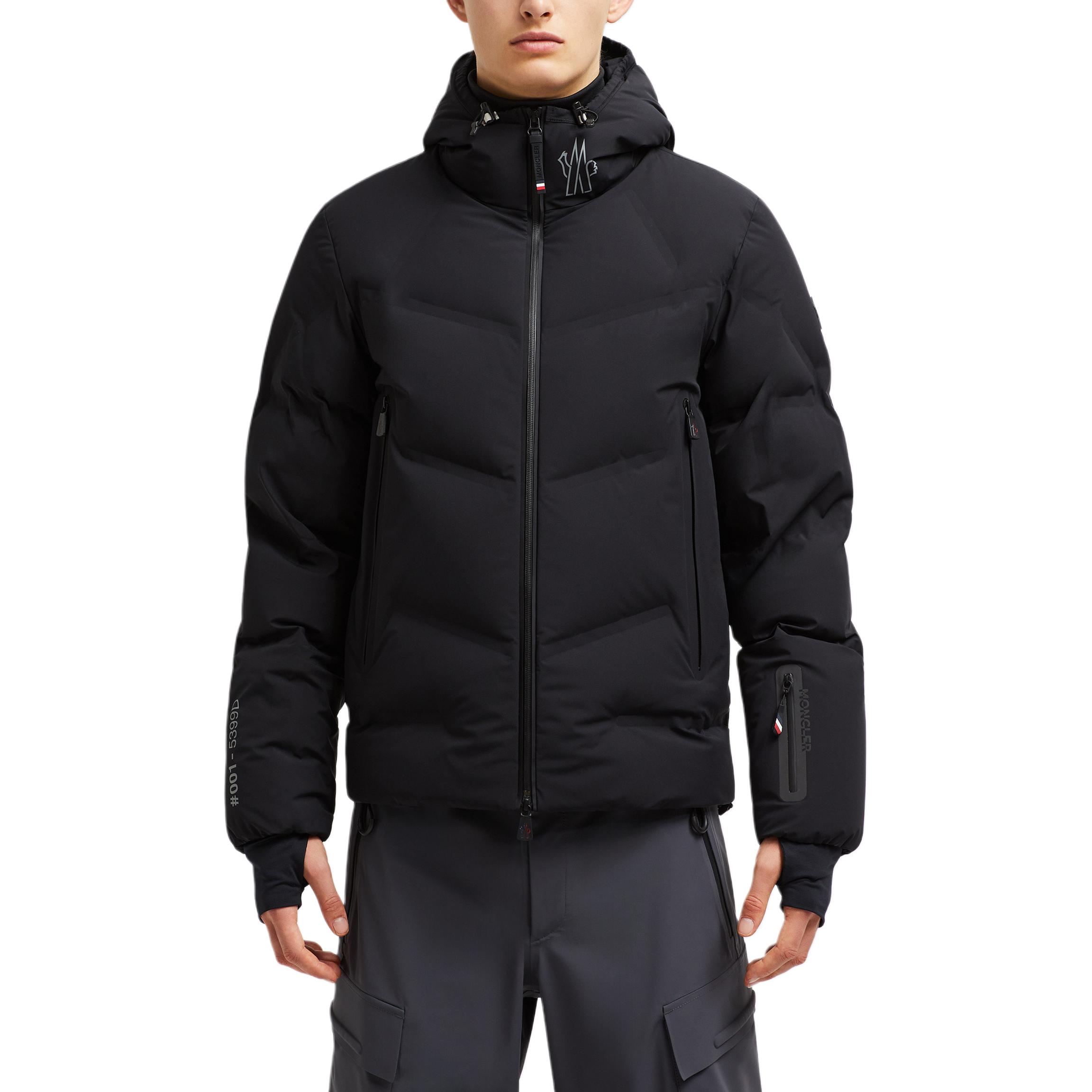 Moncler Grenoble Arcesaz Short Hooded Puffer Jacket Black Unisex. J20971A000455399D999 圖 3