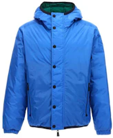 Moncler Grenoble Blue Reversible Down Hooded Jacket 1A00031M3315P78 Moncler Grenoble Blue Reversible Down Hooded Jacket 1A00031M3315P78
