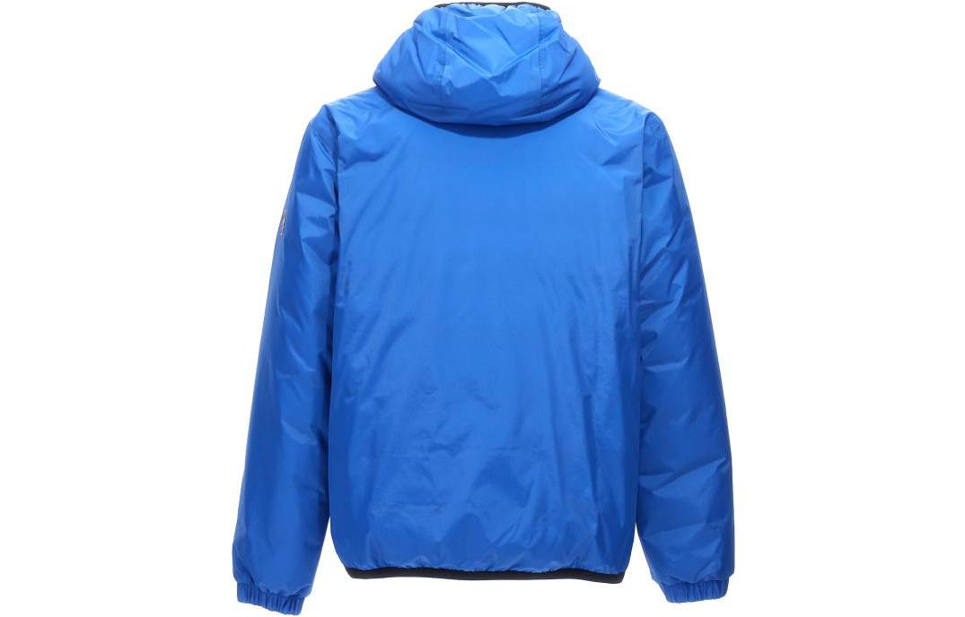 Shop Moncler Grenoble 藍色雙面羽絨連帽外套 1A00031M3315P78