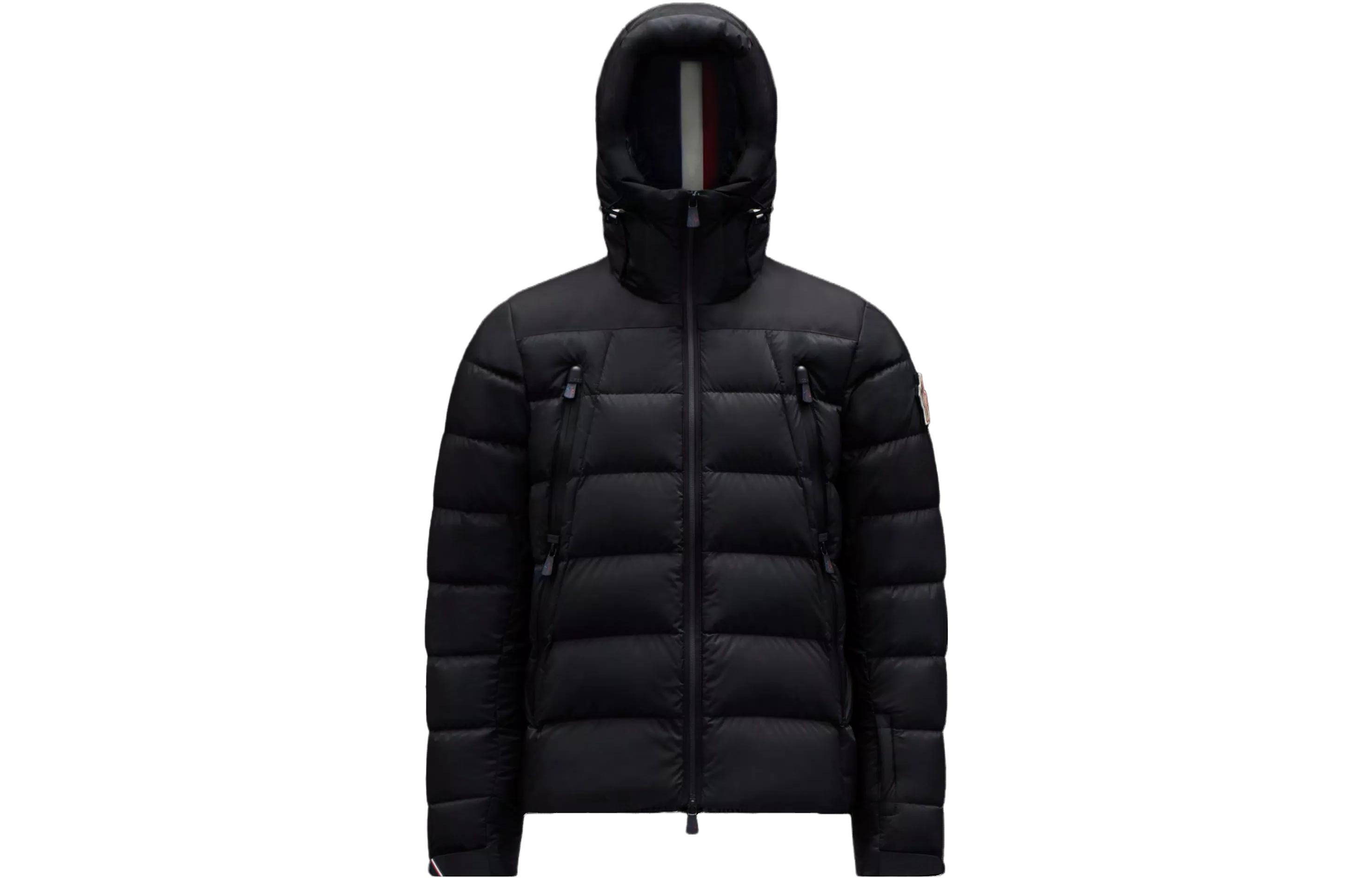 Order Moncler Grenoble Camurac SS23 Chaqueta Negra con Capucha y Logo. I20971A5054053864999