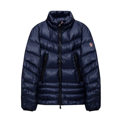 Moncler Grenoble Canmore Zip-Up Puffer Jacket Navy Blue 1A5040053071743