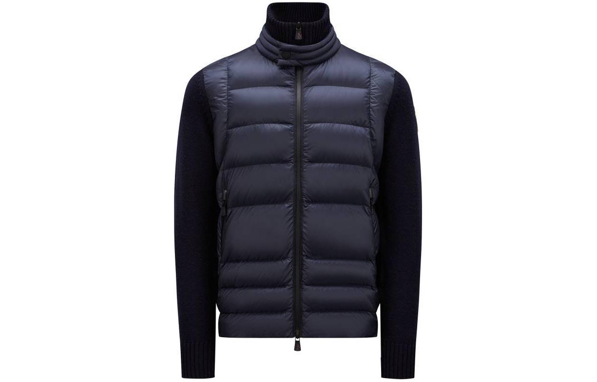 Moncler Grenoble Cardigan Quilted Down Jacket for Men - Blue. H20979B0000494778771 圖 2