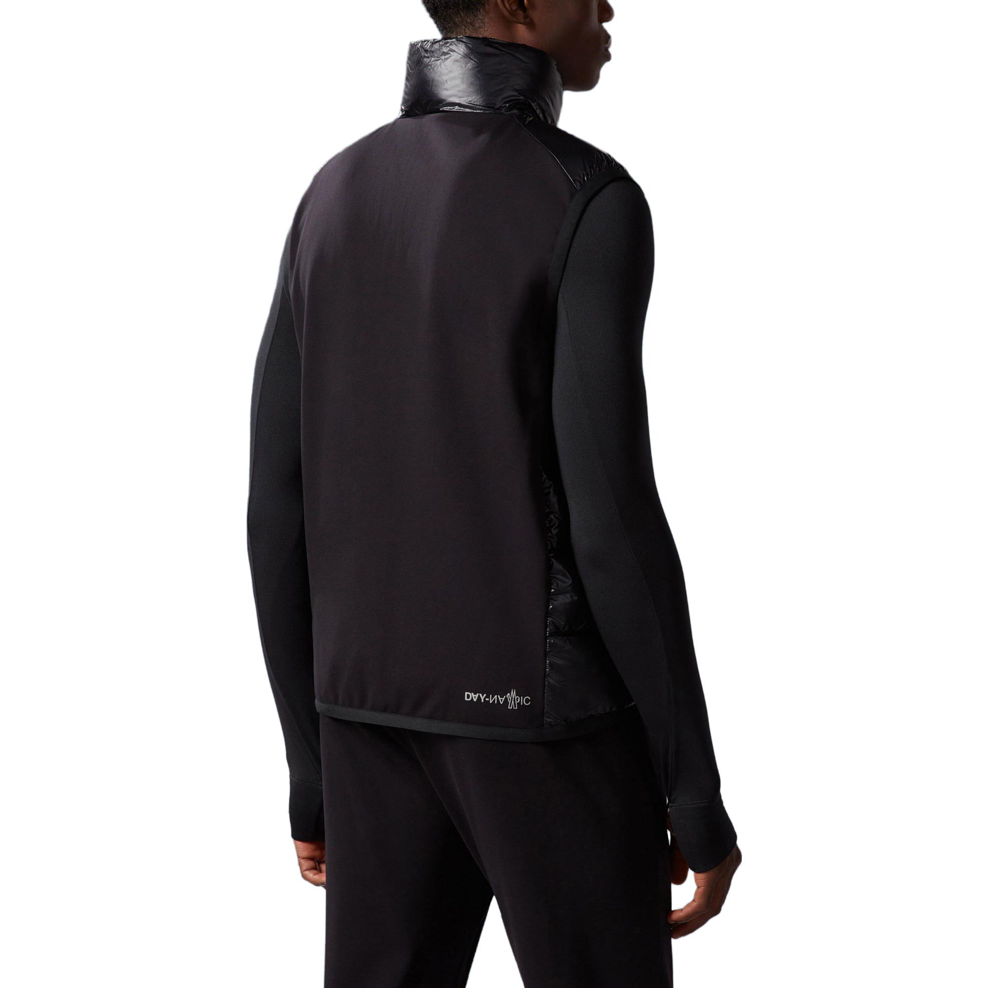 Purchase 몽클레르 그레노블 다운 니트 스탠드 칼라 베스트 블랙 I20978G00003829H7999