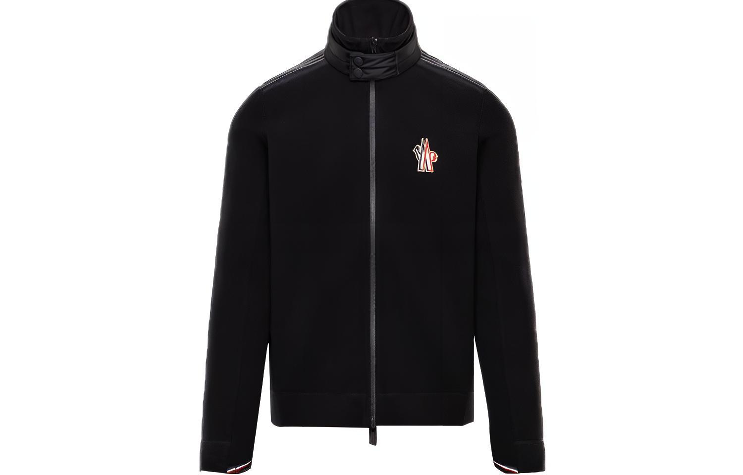 Moncler Grenoble Fleece Turtleneck Sweater Black 0978G7000080093999