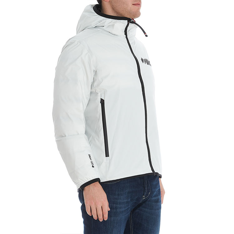 Moncler Grenoble FW21 Letter Print Down Jacket Men’s White 1A000165958L21D 圖 6