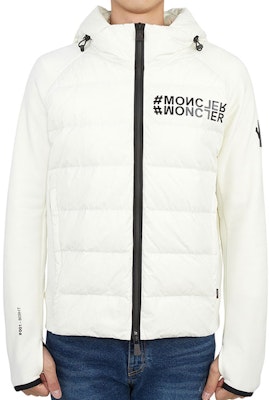 Moncler Grenoble FW22 Beige Letter Print Hooded Jacket . 8G00031809HT041 Shop Moncler Grenoble FW22 Beige Letter Print Hooded Jacket . 8G00031809HT041