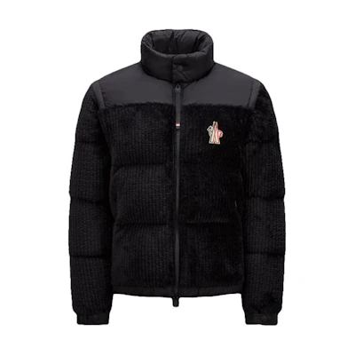 Moncler Grenoble FW22 Granier Logo Puffer Jacket Black High-Neck Long Sleeve H20971A00014809JL999
