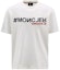 Buy Moncler Grenoble FW22 Logo Print White Casual Short Sleeve T-Shirt Men H20978C000058390T034