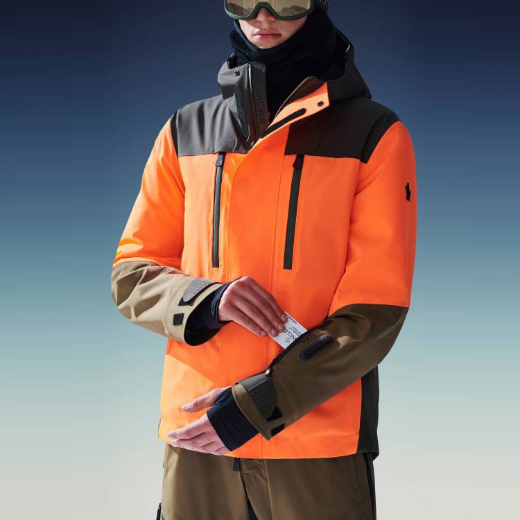 Moncler Grenoble FW22 Orange  Puffer Jacket with Hood and Zipper H20971A00035M1815P38 圖 4