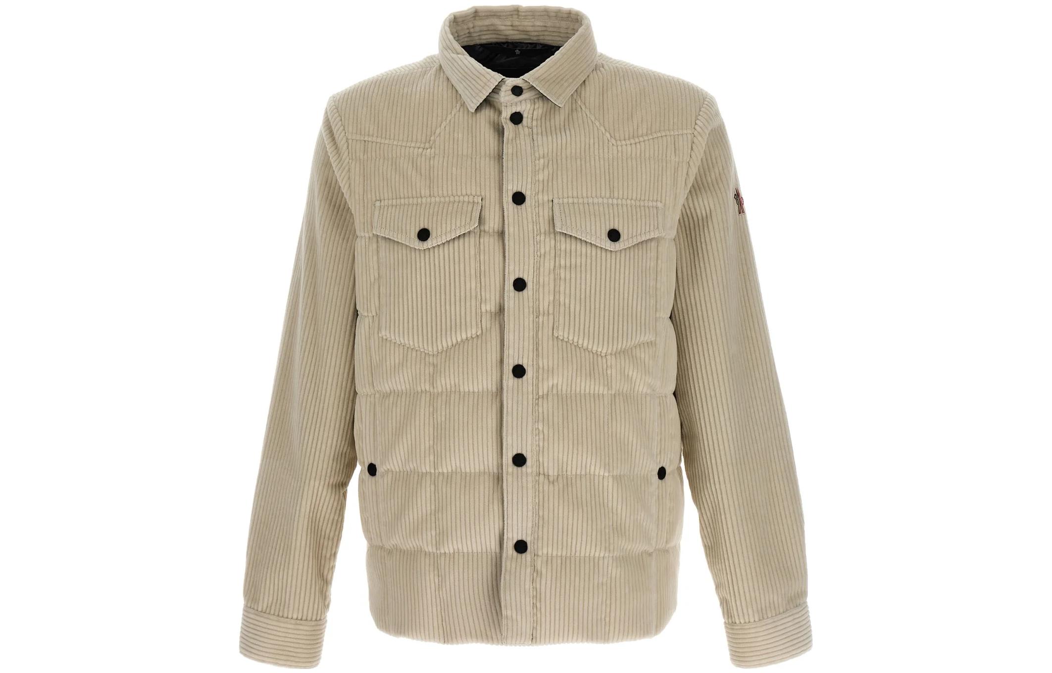 Moncler Grenoble FW23  Beige Long Sleeve Puffer Jacket I20971G0000454AL0037 圖 2