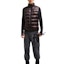 Lookbook Moncler Grenoble FW24 無袖羽絨背心深棕色 - 保暖透氣。 J20978G00011829H748E