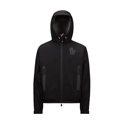 Moncler Grenoble FW24 Jaman Waterproof Windproof Hooded Jacket Black J20971A00004597C5999