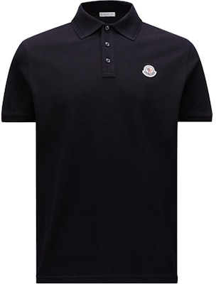 蒙克勒Grenoble FW24標誌補丁修身版型POLO衫午夜藍男款 J20918A000098455677X Order 蒙克勒Grenoble FW24標誌補丁修身版型POLO衫午夜藍男款 J20918A000098455677X