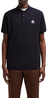 蒙克勒Grenoble FW24標誌補丁修身版型POLO衫午夜藍男款 J20918A000098455677X Lookbook 蒙克勒Grenoble FW24標誌補丁修身版型POLO衫午夜藍男款 J20918A000098455677X