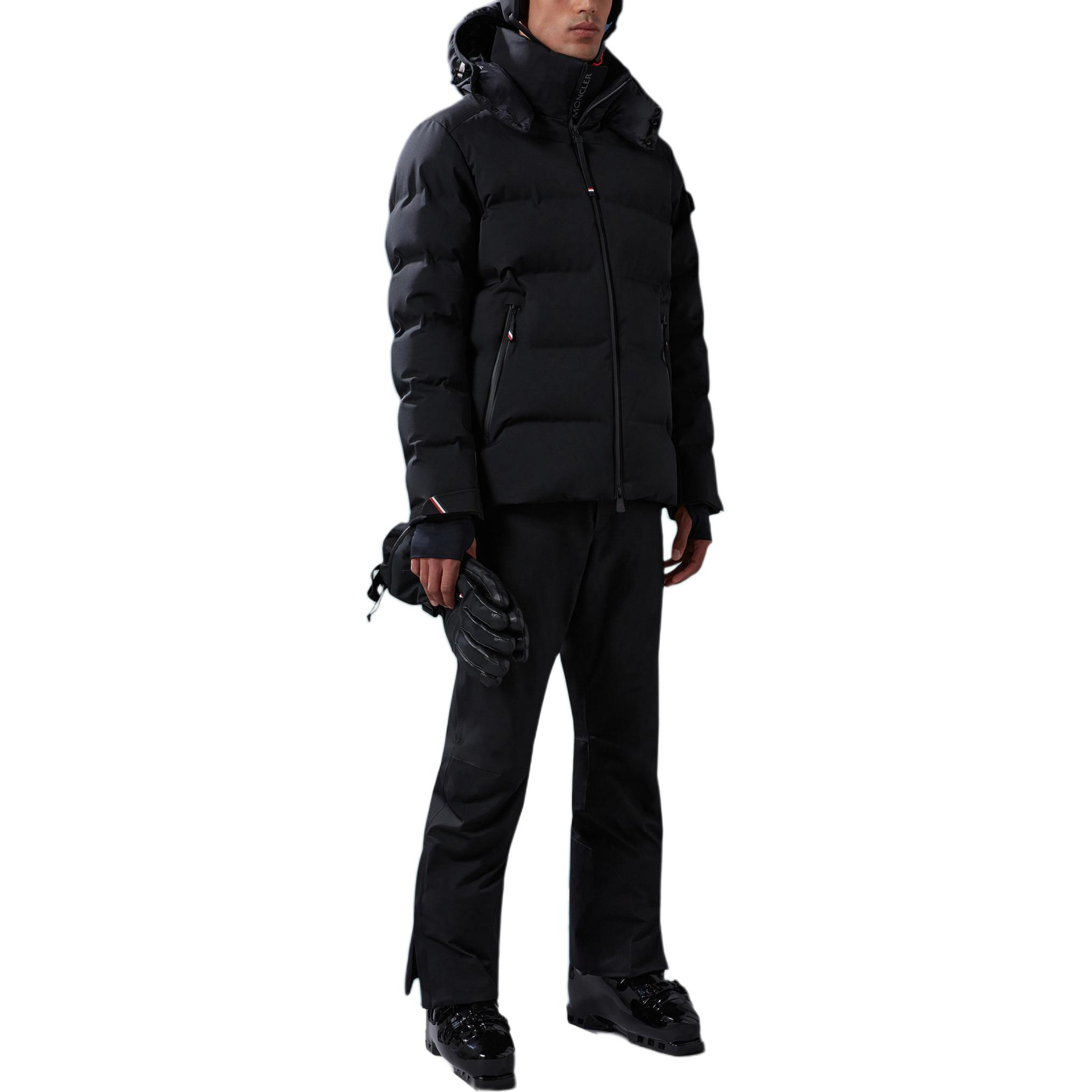 Lookbook 蒙克莱Grenoble FW24 Montgetech黑色连帽滑雪羽绒服男女防水款 J20971A0004353066999