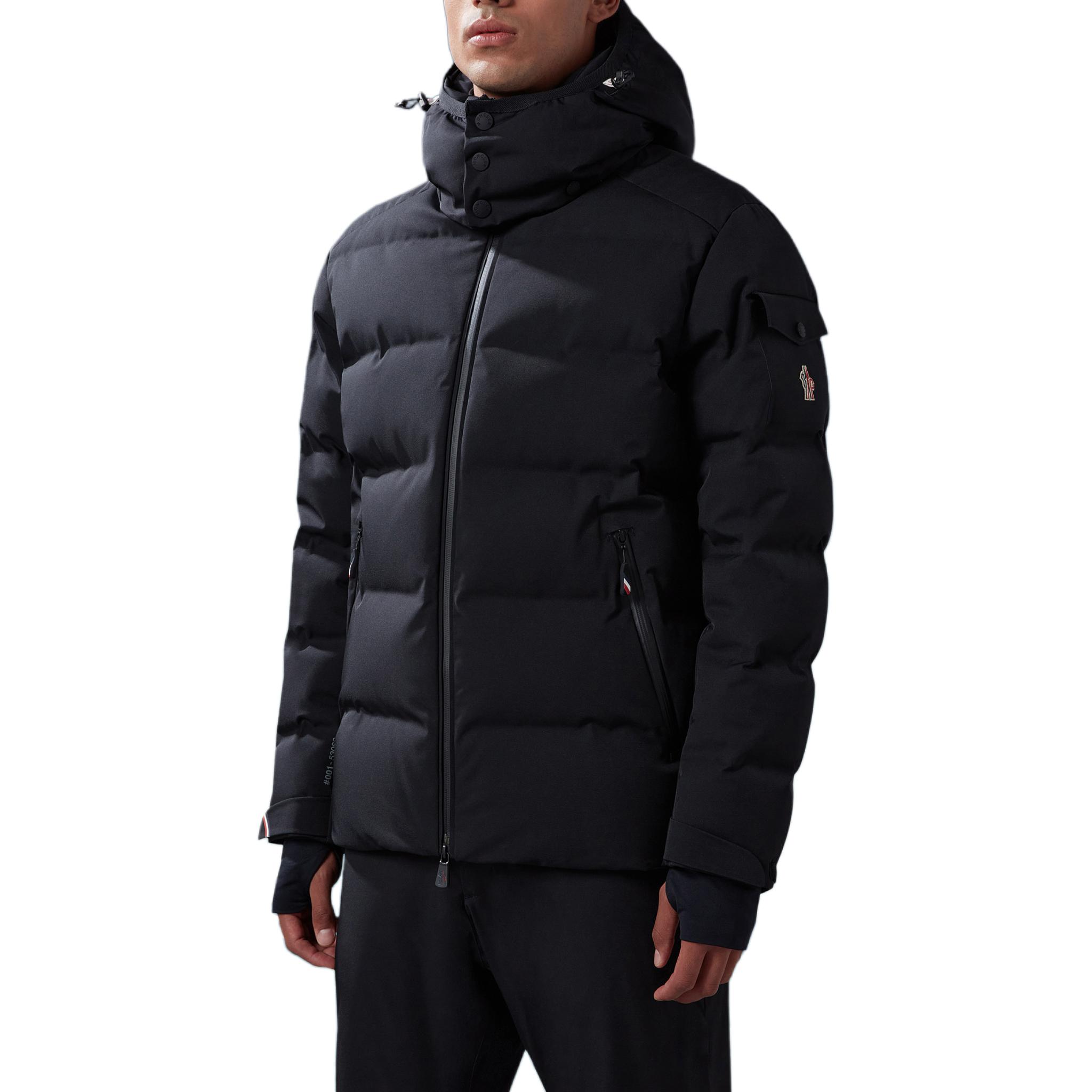 Purchase 蒙克莱Grenoble FW24 Montgetech黑色连帽滑雪羽绒服男女防水款 J20971A0004353066999