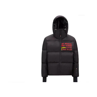 Moncler Grenoble Isorno FW22 Logo Print Zip Hooded Down Jacket Mens. H20971A000665399E999