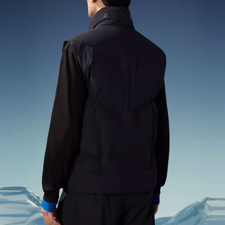 Moncler Grenoble Lengau Black Zip-Up Vest  SS23 Early Fall Collection I20971A000365399D999 圖 4