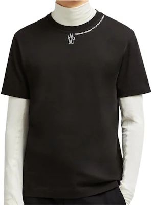 モンクレール グルノーブル ロゴプリント クルーネック Tシャツ メンズ ブラック J20978C0000283927999 Purchase モンクレール グルノーブル ロゴプリント クルーネック Tシャツ メンズ ブラック J20978C0000283927999