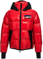 Moncler Grenoble Marcassin Red Down Jacket Hooded Long Sleeve Slim Fit 1A0004954AN245R Moncler Grenoble Marcassin Red Down Jacket Hooded Long Sleeve Slim Fit 1A0004954AN245R