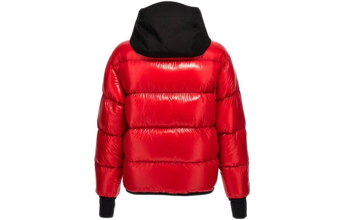Moncler Grenoble Marcassin Red Down Jacket  Hooded Long Sleeve Slim Fit 1A0004954AN245R 圖 3