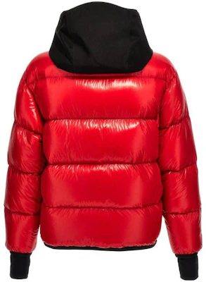 Moncler Grenoble Marcassin 紅色連帽羽絨外套 修身長袖 1A0004954AN245R Lookbook Moncler Grenoble Marcassin 紅色連帽羽絨外套 修身長袖 1A0004954AN245R