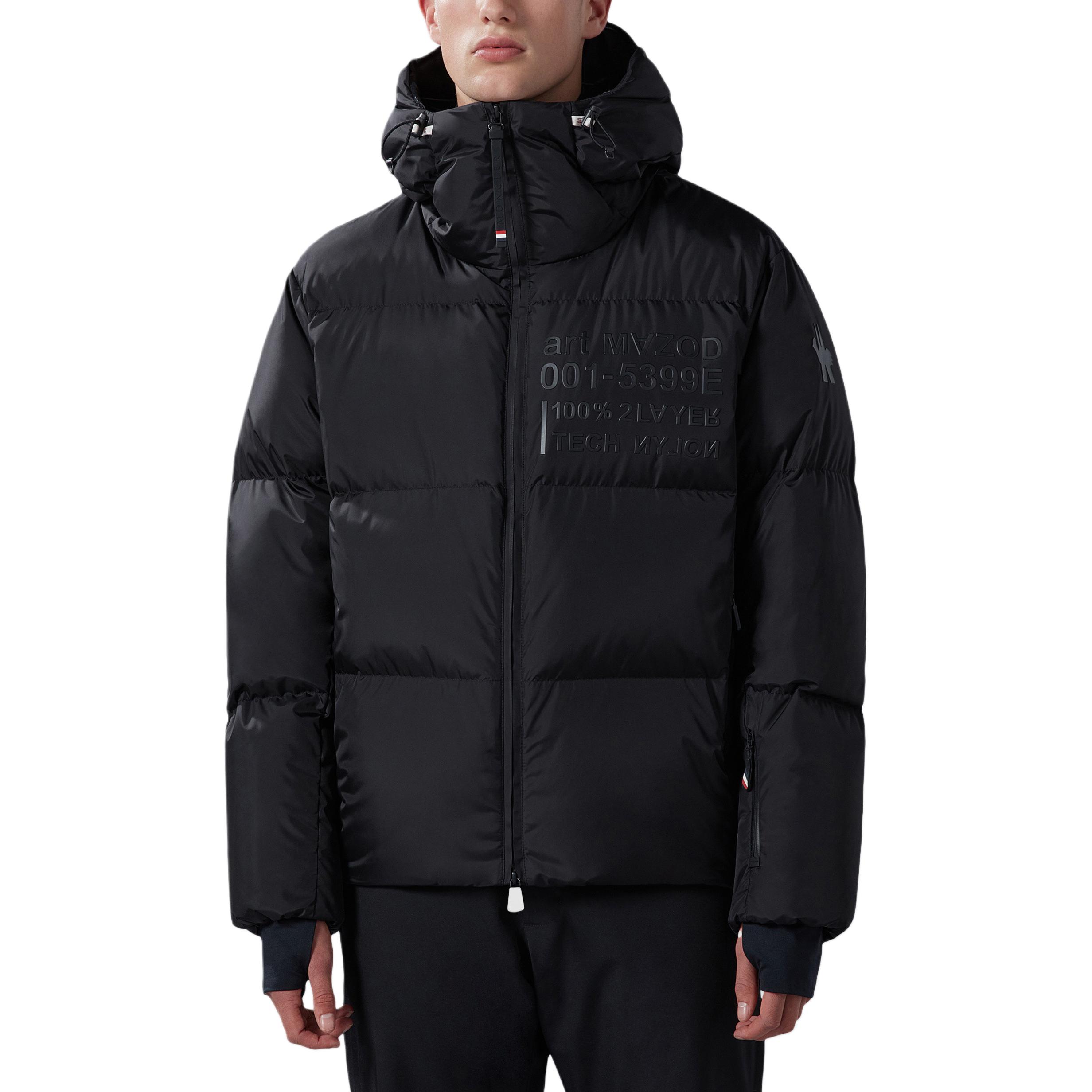 Lookbook 蒙克萊 Grenoble Mazod 黑色標誌連帽短版羽絨外套 J20971A000545399EP99