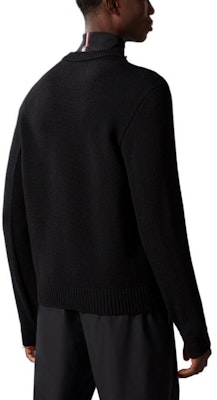 モンクレール グルノーブル マウンテン ロゴ ウール セーター ブラック クルーネック. I20979C00004M1122999 Shop モンクレール グルノーブル マウンテン ロゴ ウール セーター ブラック クルーネック. I20979C00004M1122999