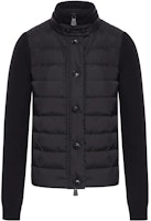 Moncler Grenoble Padded Down Jacket Black Single-Breasted High Collar I20989B00012A9462 Moncler Grenoble Padded Down Jacket Black Single-Breasted High Collar I20989B00012A9462