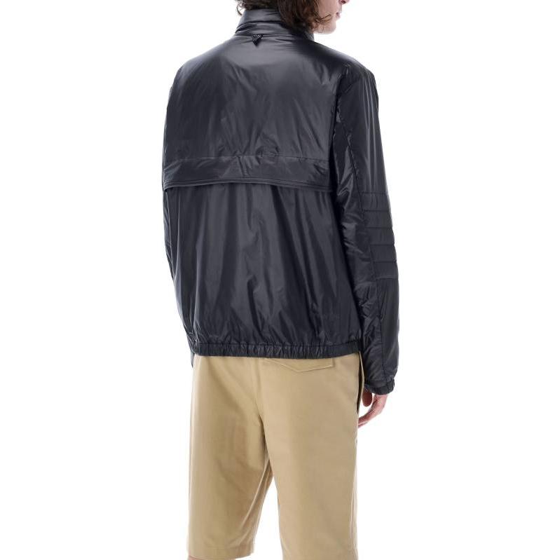 Moncler Grenoble Quilted Down Jacket Black Mens High Collar Long Sleeve 1A00013595B1999 圖 5