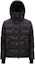 Buy Moncler Grenoble Rodenberg Black Short Down Jacket with Zip & Double Hood. J20971A000495399E999