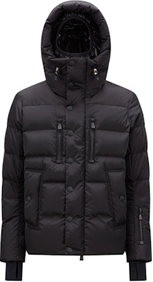 Moncler Grenoble Rodenberg Black Short Down Jacket with Zip & Double Hood. J20971A000495399E999 Order Moncler Grenoble Rodenberg Black Short Down Jacket with Zip & Double Hood. J20971A000495399E999