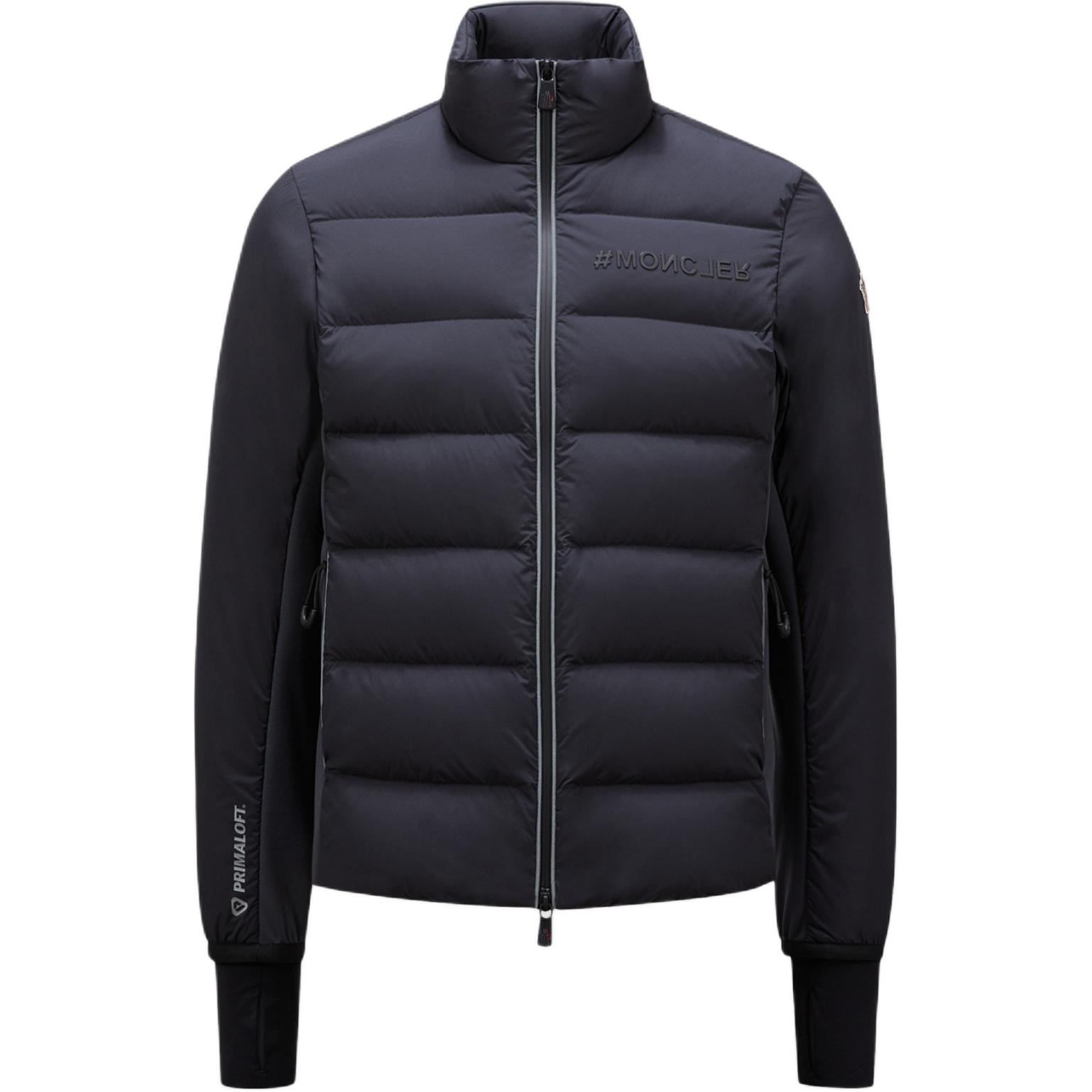 Moncler Grenoble Short Zipper Puffer Jacket Midnight Blue Unisex. J20971G00002595FK945