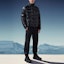 Lookbook Moncler Grenoble SS23 Black Down Jacket with Removable Hood and Chest Pocket I20971A00007539YL999
