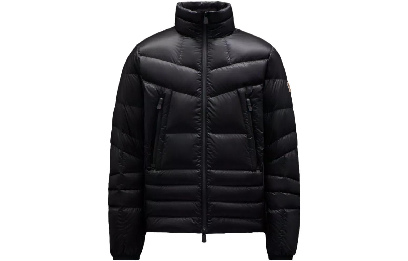 Moncler Grenoble SS23 Canmore  Black Puffer Jacket with Stand Collar. I20971A0005453071999
